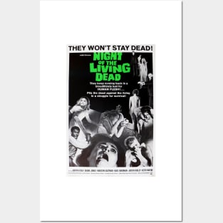 Night of the living dead - MOVIE POSTER Posters and Art